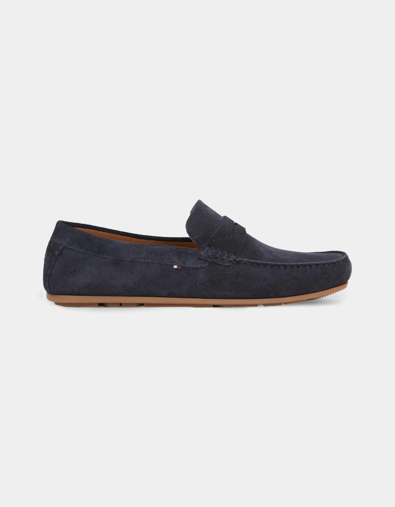 Casual Hilfiger Mens Suede Driving Shoes