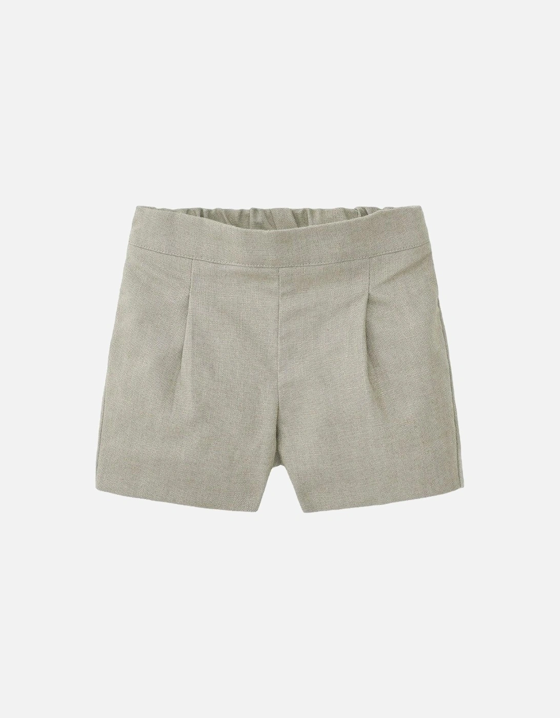 Baby Boys Beige Shorts & Shirt Set
