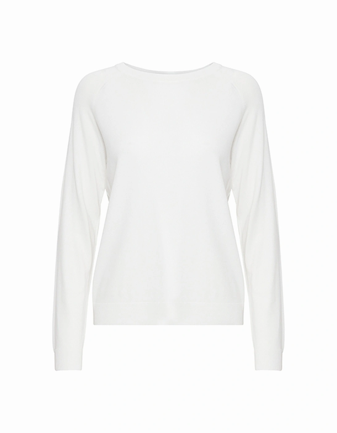 B Young Women's Bymmorla Basic O Neck Pullover Off White, 4 of 3