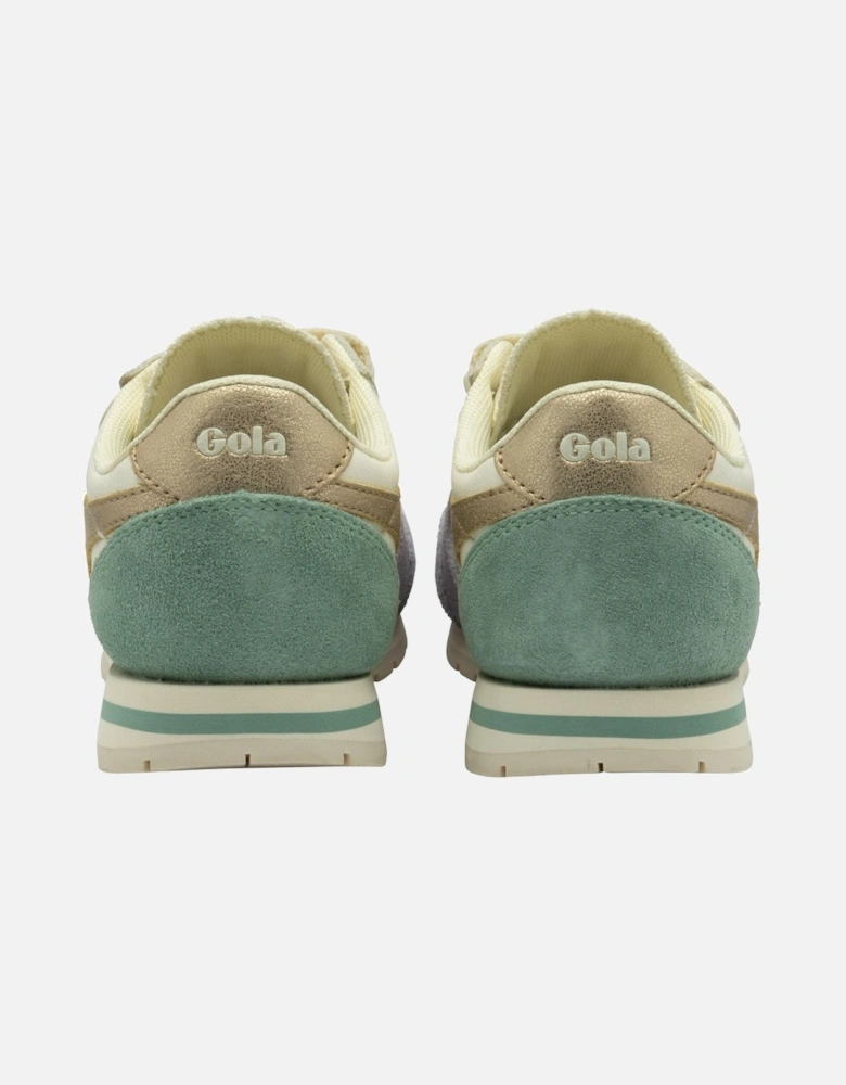 Daytona Quadrant Strap Girls Trainers