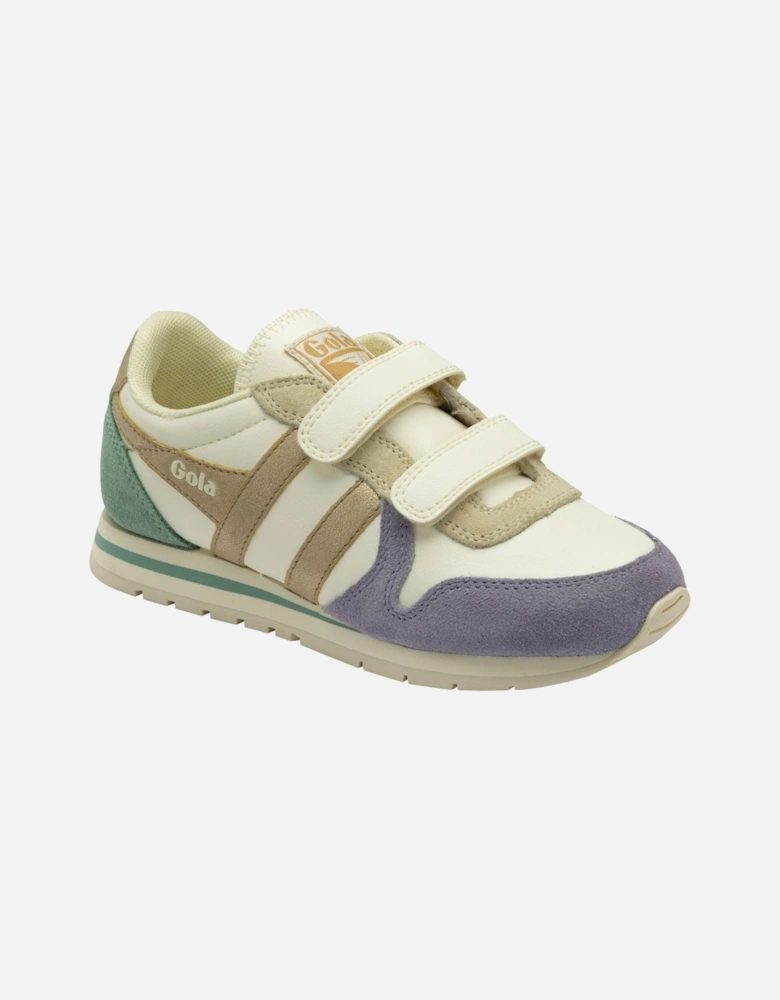 Daytona Quadrant Strap Girls Trainers