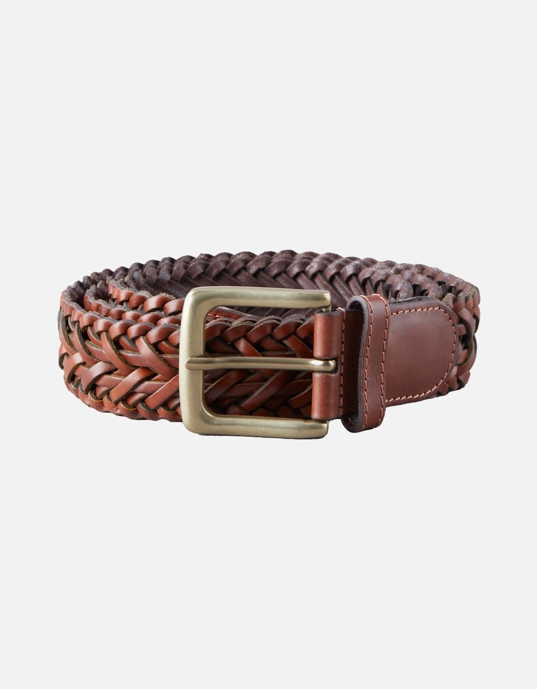 Howbeck Leather Braided Belt, 4 of 3