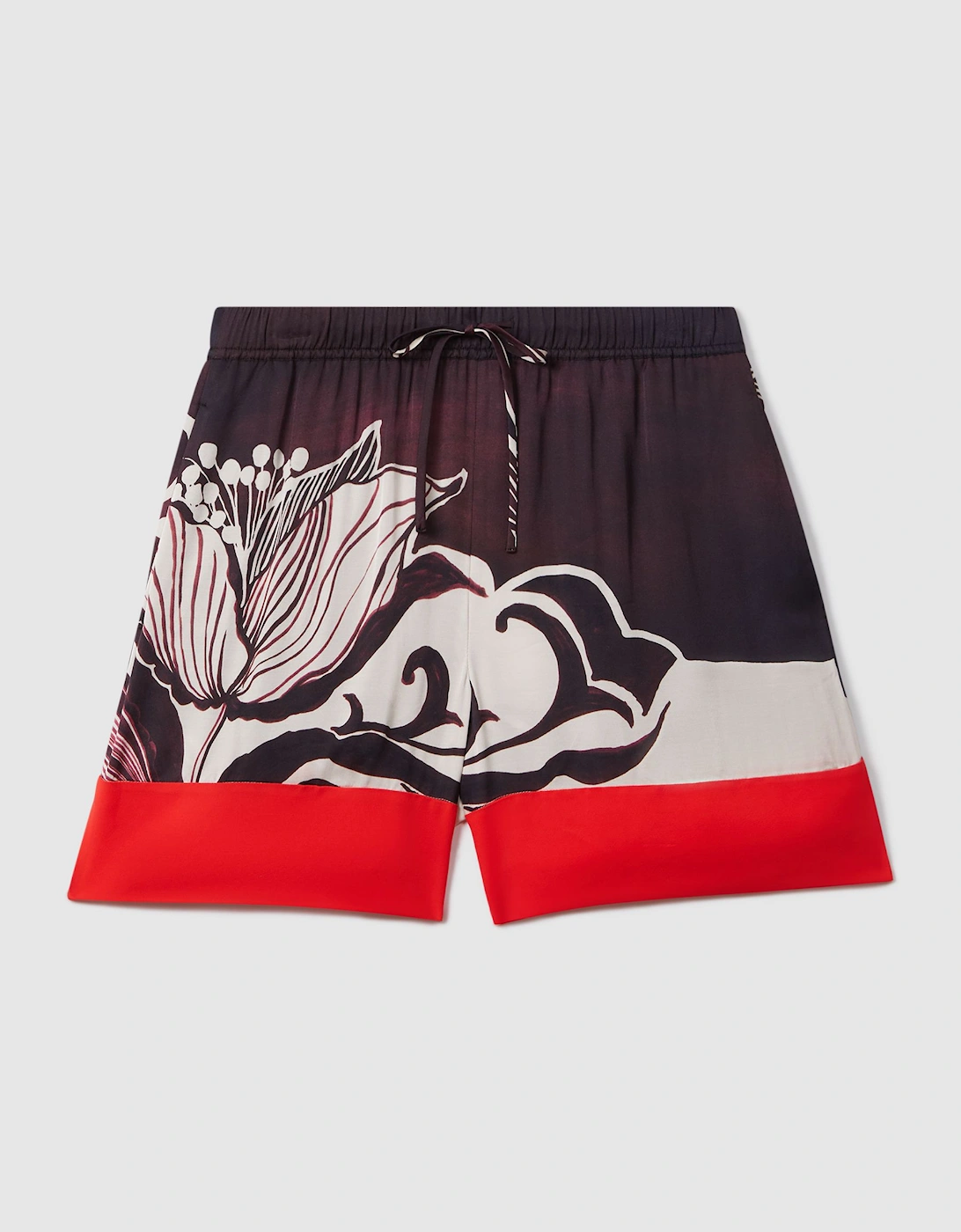 Printed Drawstring Shorts, 2 of 1