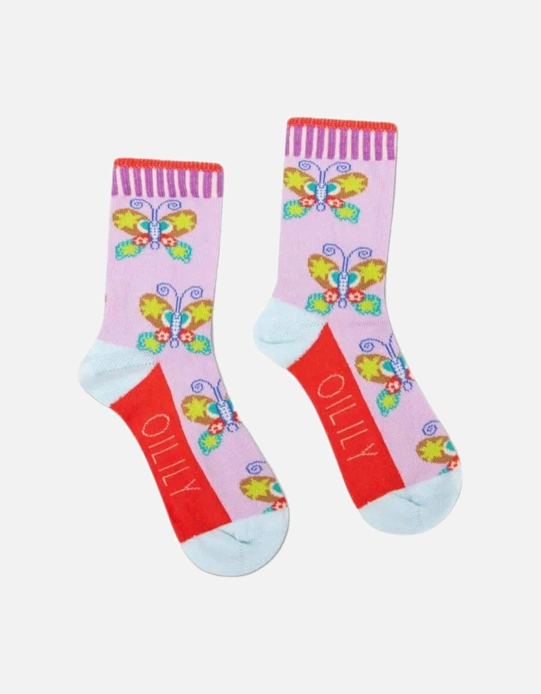 Girls Mariposa Socks