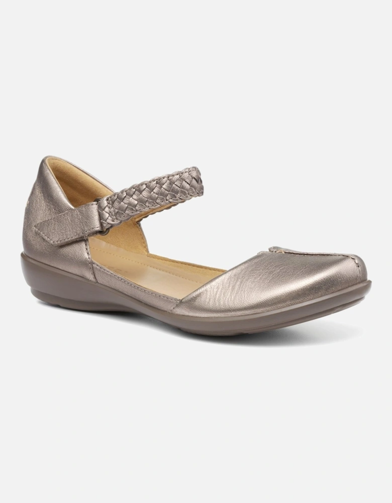 Lake Womens Wide Fit Mary Jane Shoes