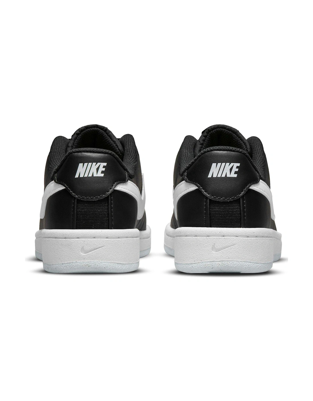 Women's Court Royale Trainers - BLACK/WHITE