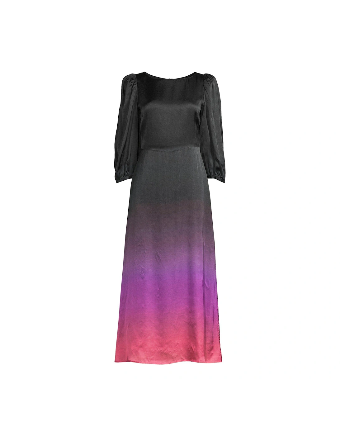 Lara Ombre Midi Dress - Dark Ombre