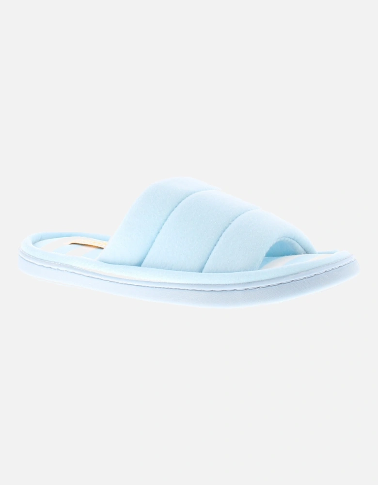 Womens Mule Slippers lucy blue UK Size