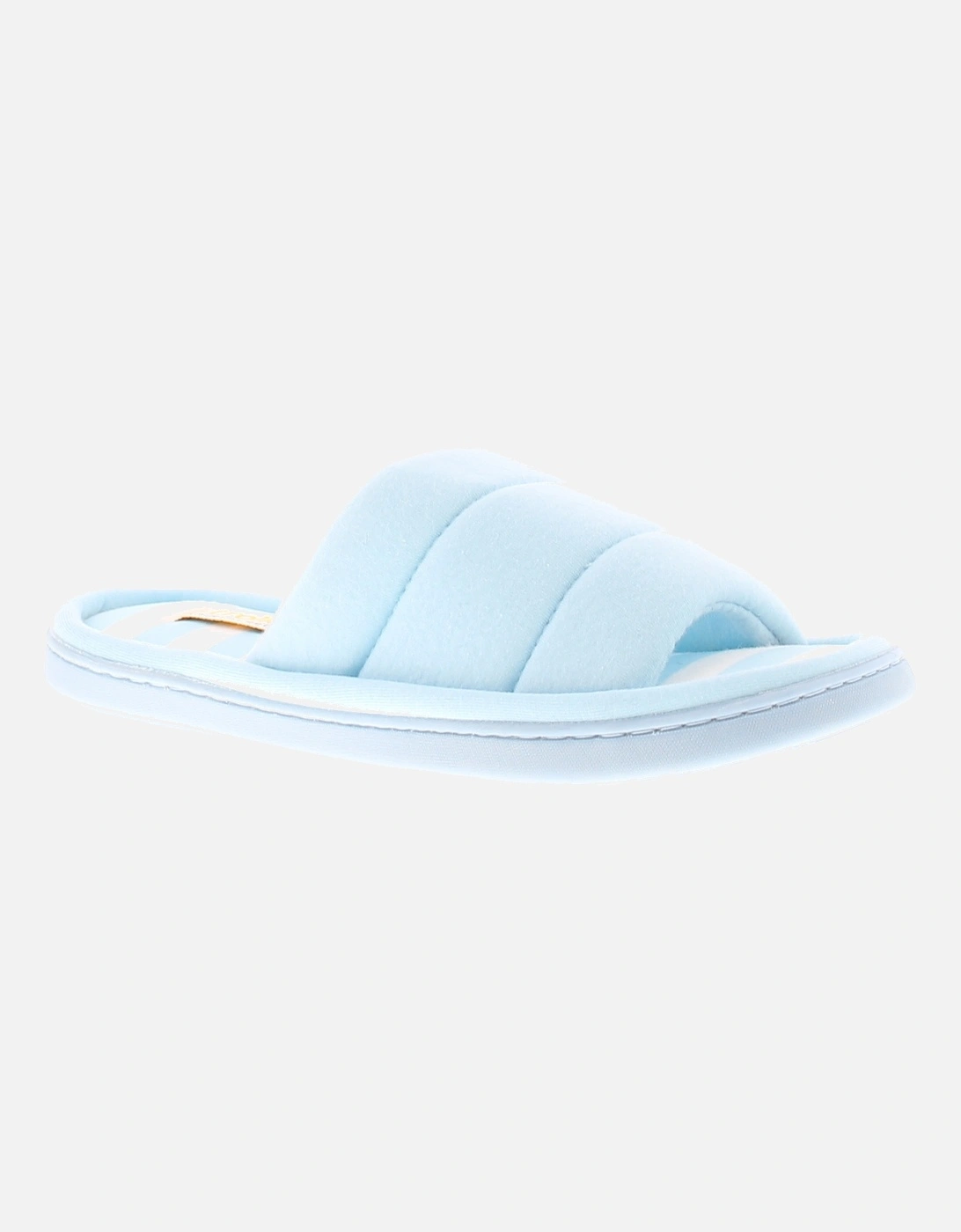 Womens Mule Slippers lucy blue UK Size, 6 of 5