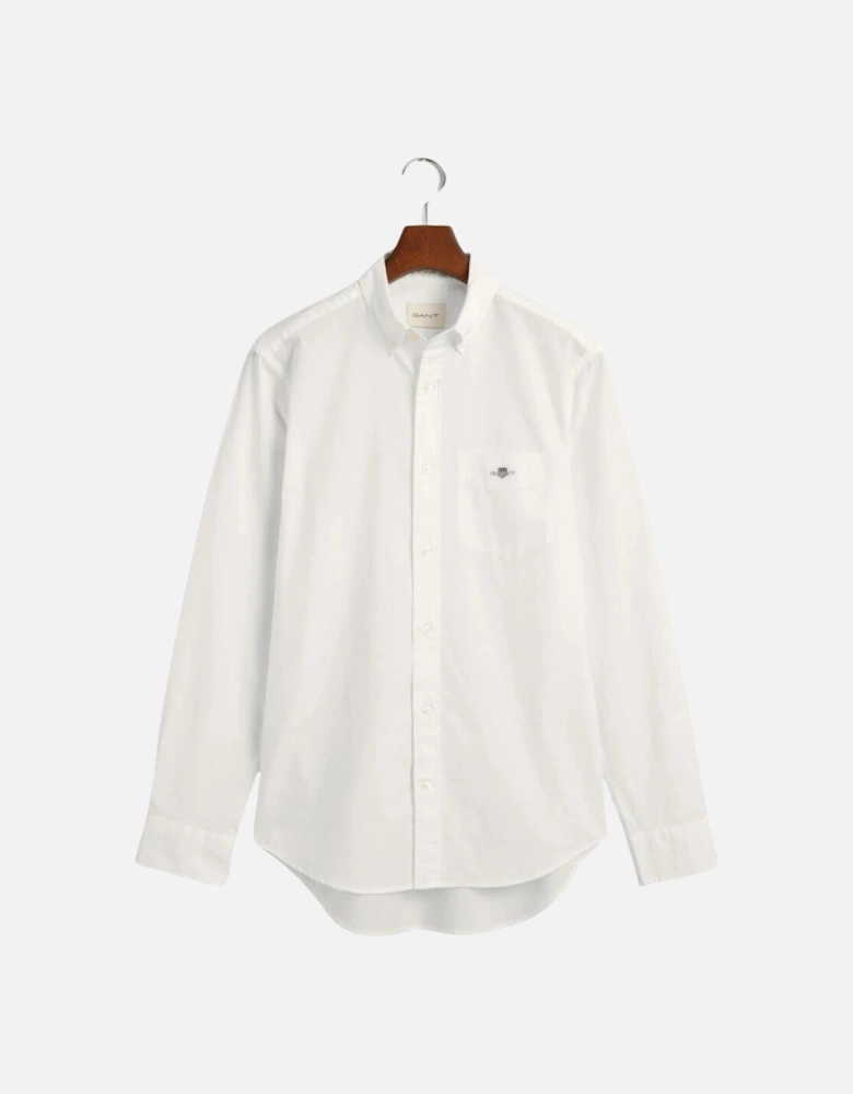 Reg Cotton Linen Shirt - White