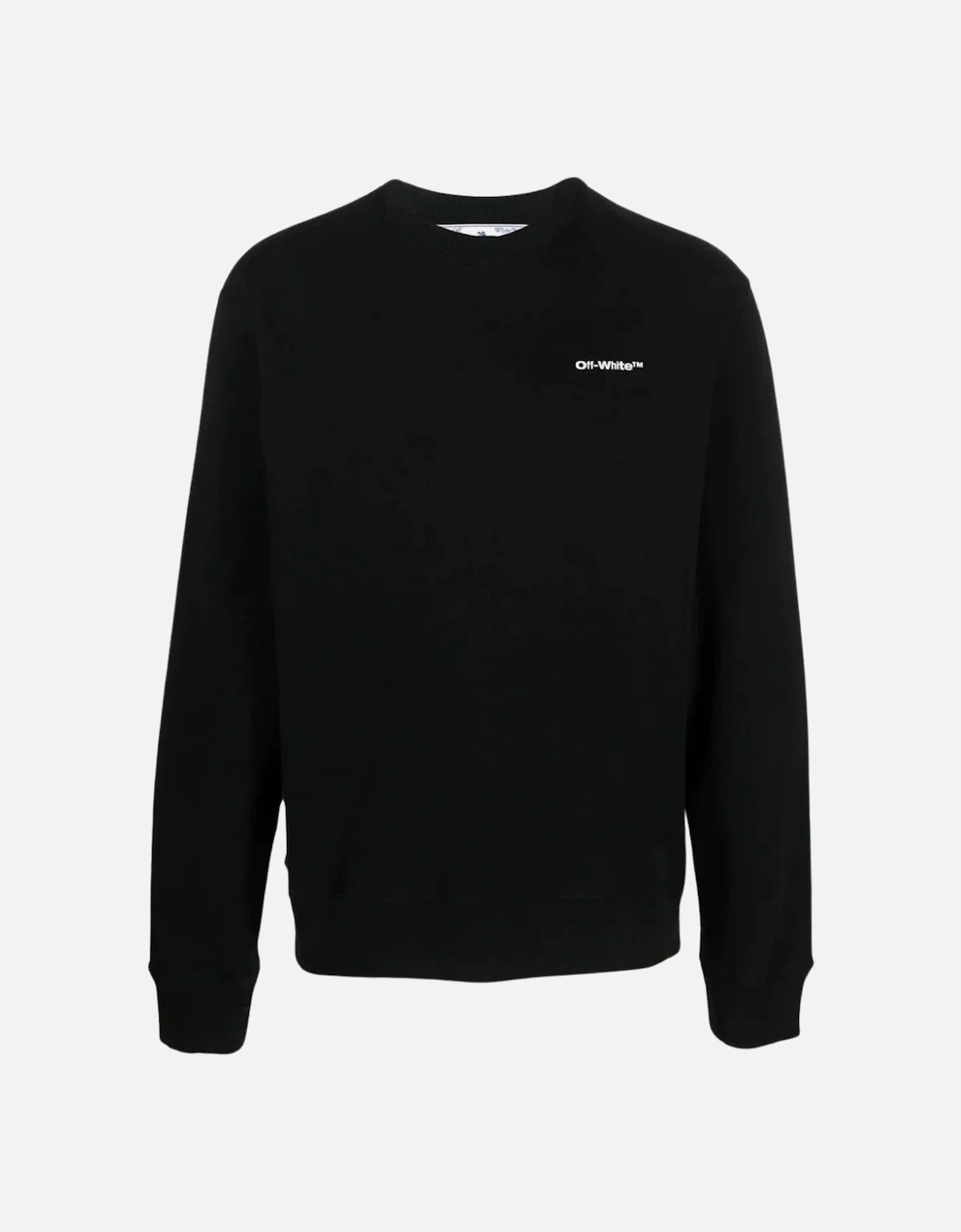 Wave Out Diag Design Black Slim Sweatshirt, 3 of 2