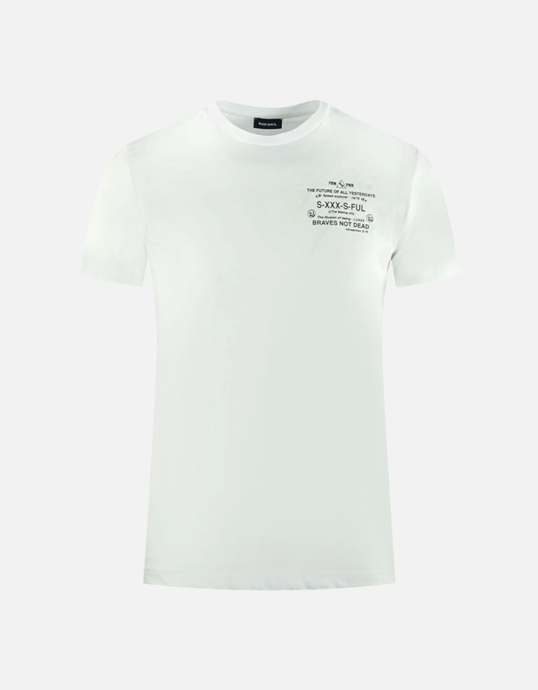 The Future Of All Yesterdays Logo White T-Shirt