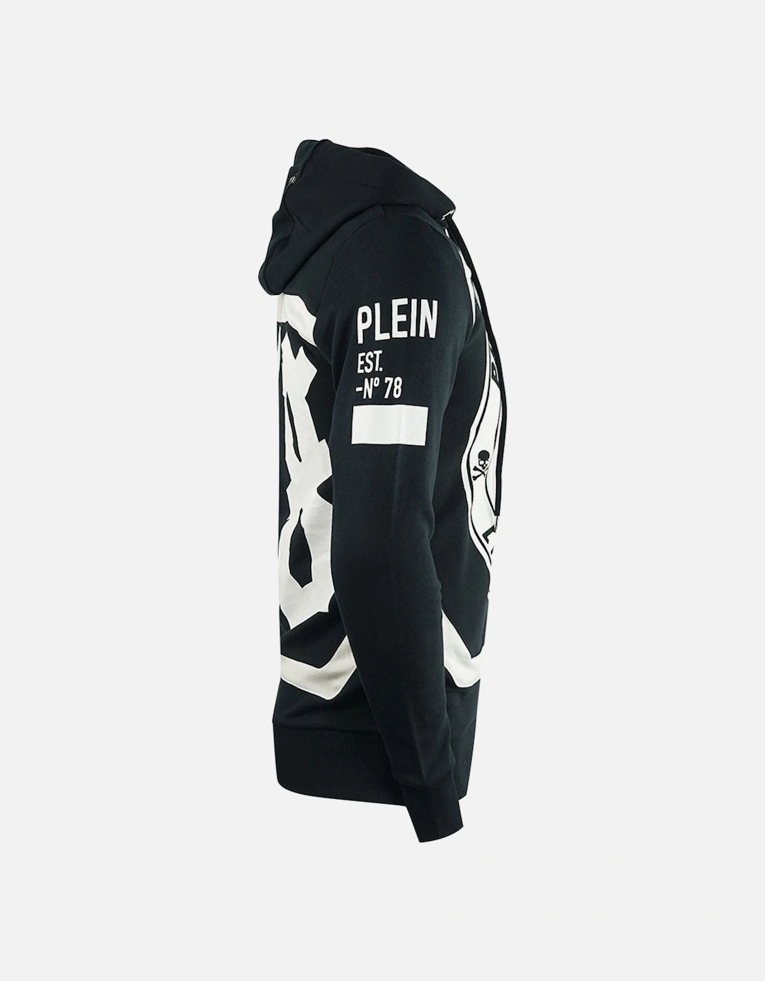 Large Limited Edition Logo Black Hoodie