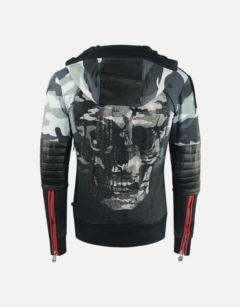 Raiden Green Camo Zip-Up Hoodie