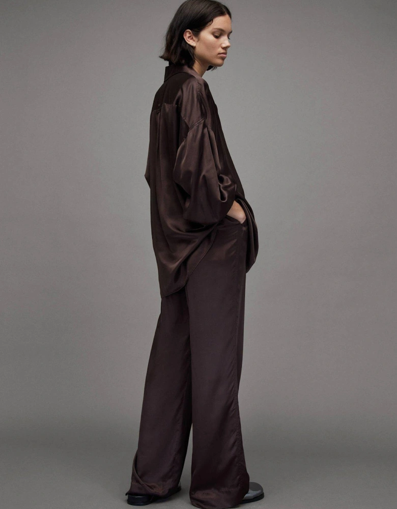 Charli Trousers - Warm Cacao Brown