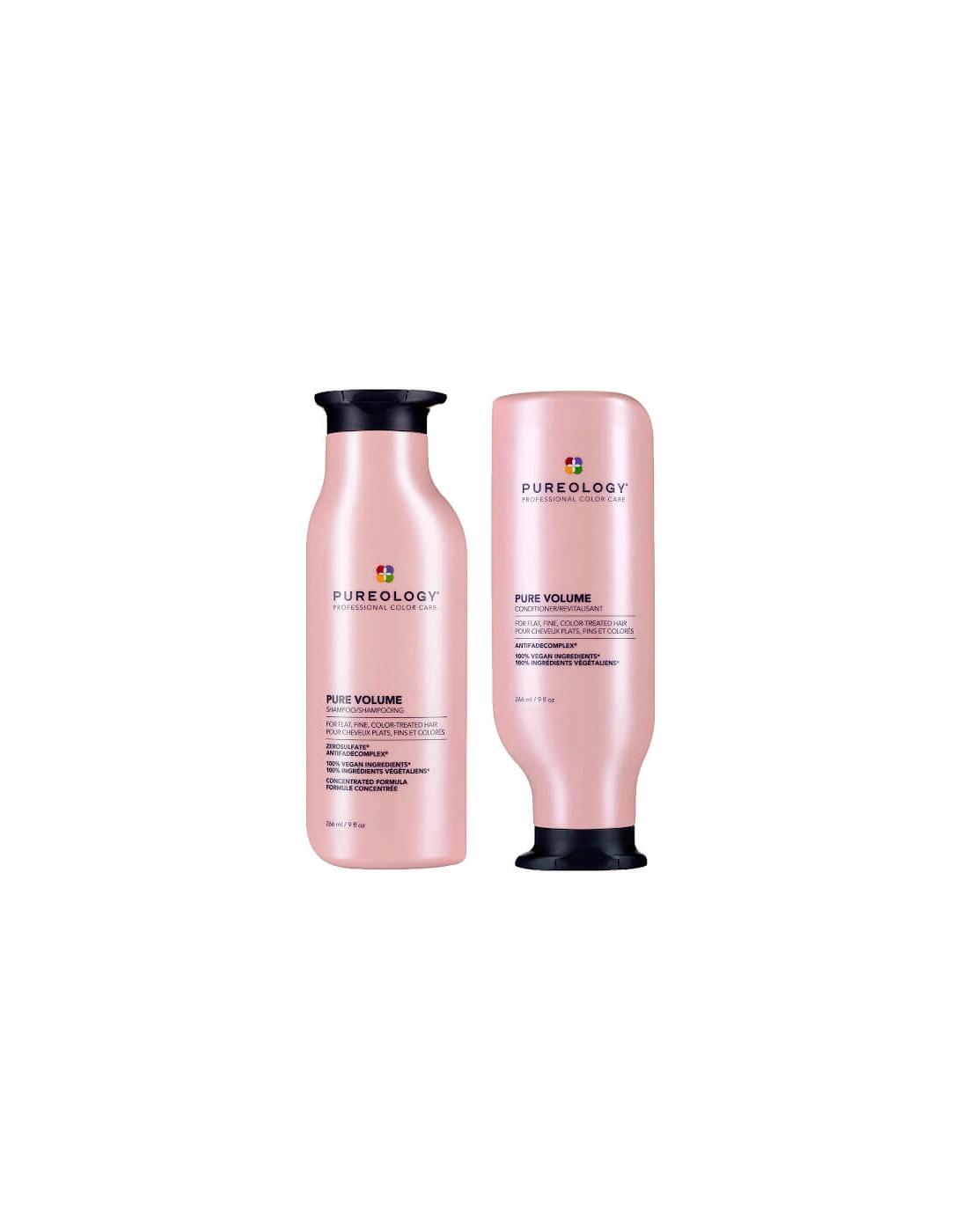 Pure Volume Shampoo and Conditioner Routine For Flat, Fine, Colour Treated Hair 266ml, 2 of 1