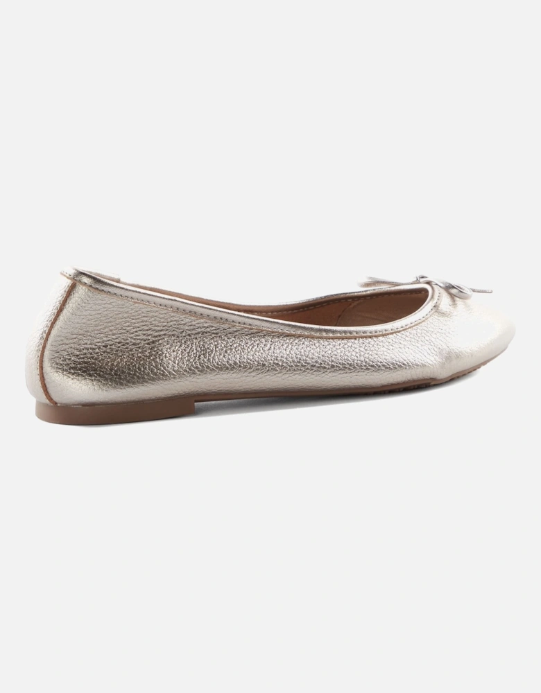 Ladies Hallo - Charm-Detail Ballet Shoes