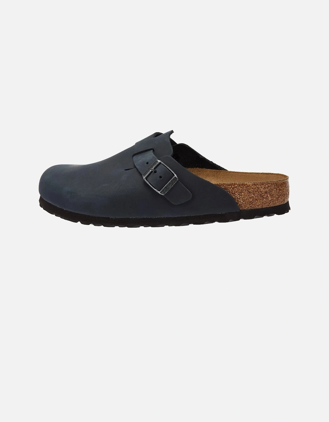 Black Oiled Nubuck Clogs