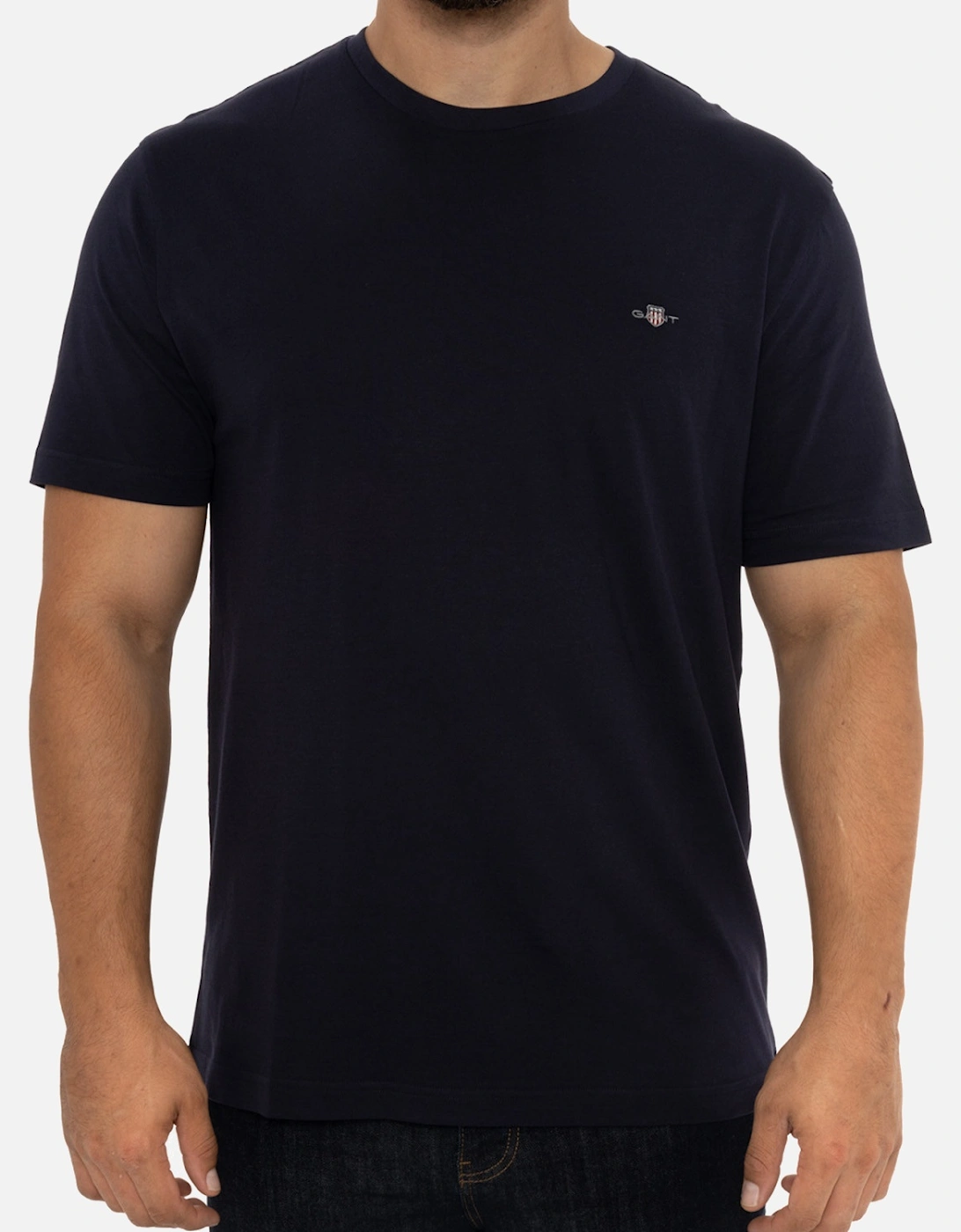 Mens Regular Shield T-Shirt (Navy), 8 of 7