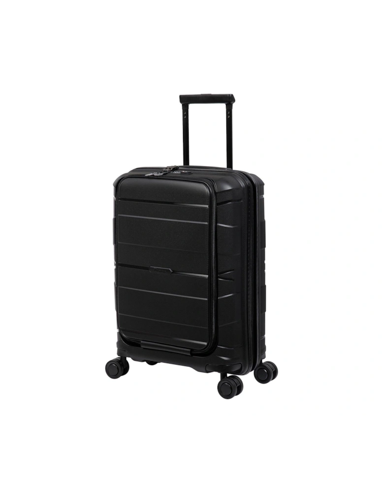 Momentous Black Cabin Hardshell 8 Wheel Spinner Suitcase