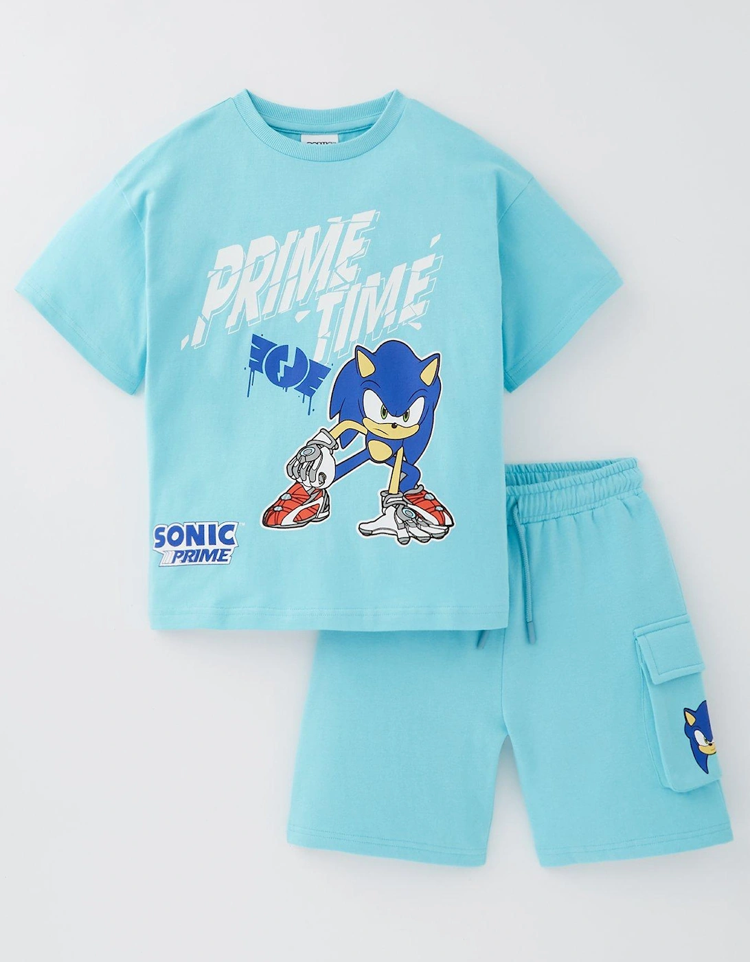 2 Piece T-Shirt and Cargo Short - Blue, 5 of 4
