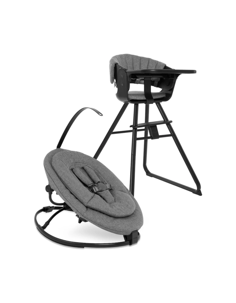 Mi-Chair Complete Highchair - Black/Flint