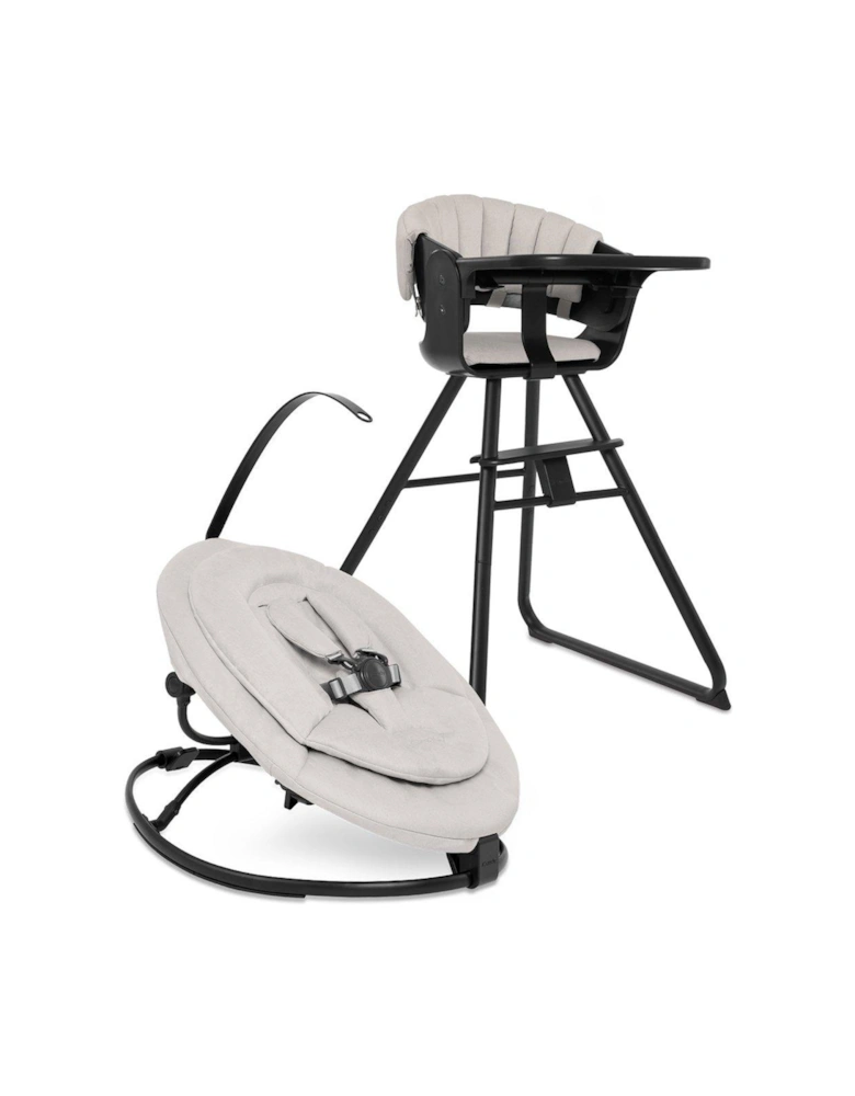 Mi-Chair Complete Highchair - Black/Pearl
