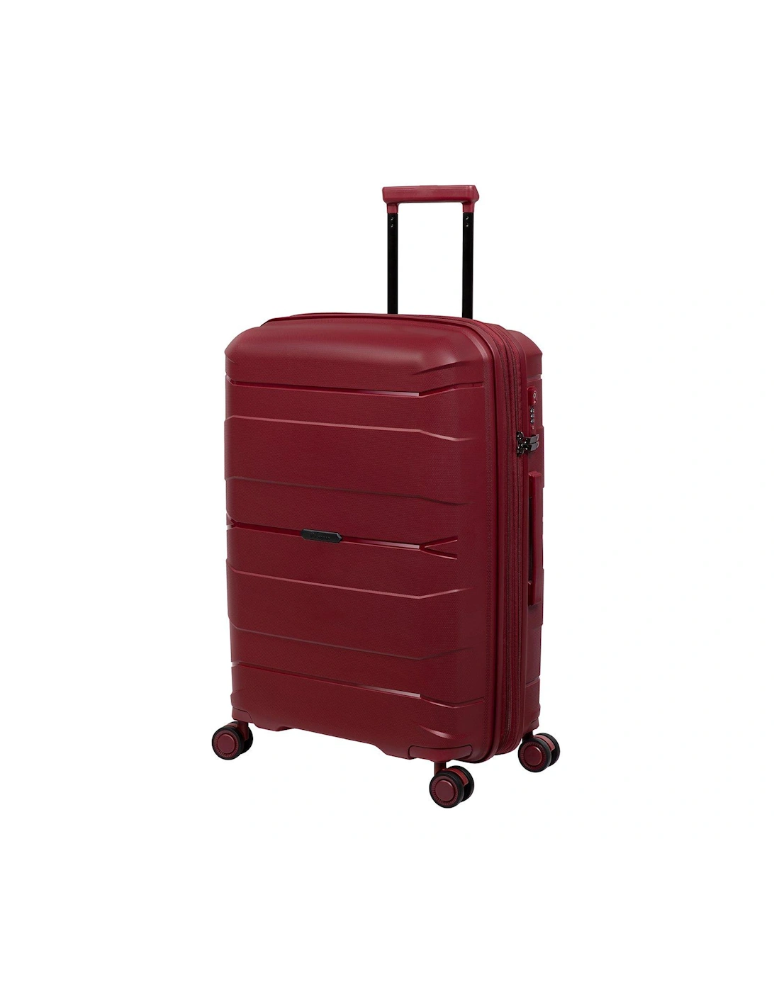 Momentous German Red Medium Expandable Hardshell 8 Wheel Spinner Suitcase, 2 of 1