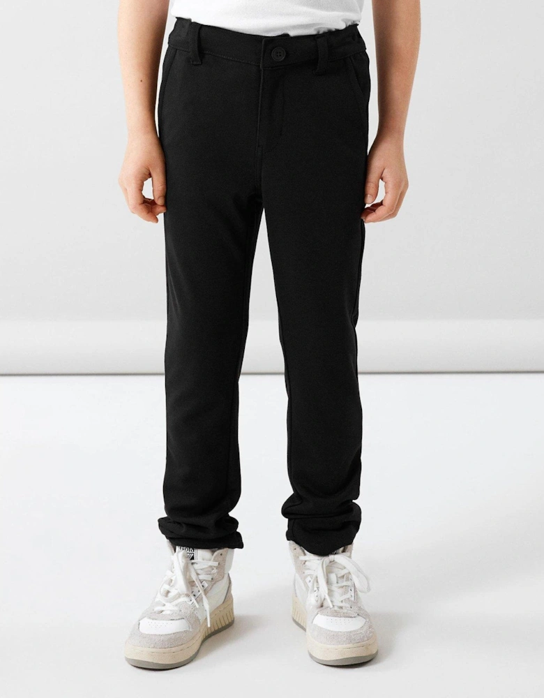 Boys Silas Comfort Trousers - Black