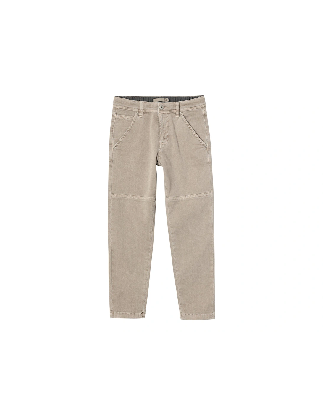 Boys Silas Tapered Jeans - Winter Twig - Beige, 6 of 5