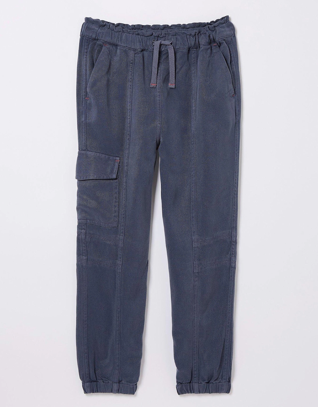 Girls Cargo Joggers - Vintage Blue, 2 of 1