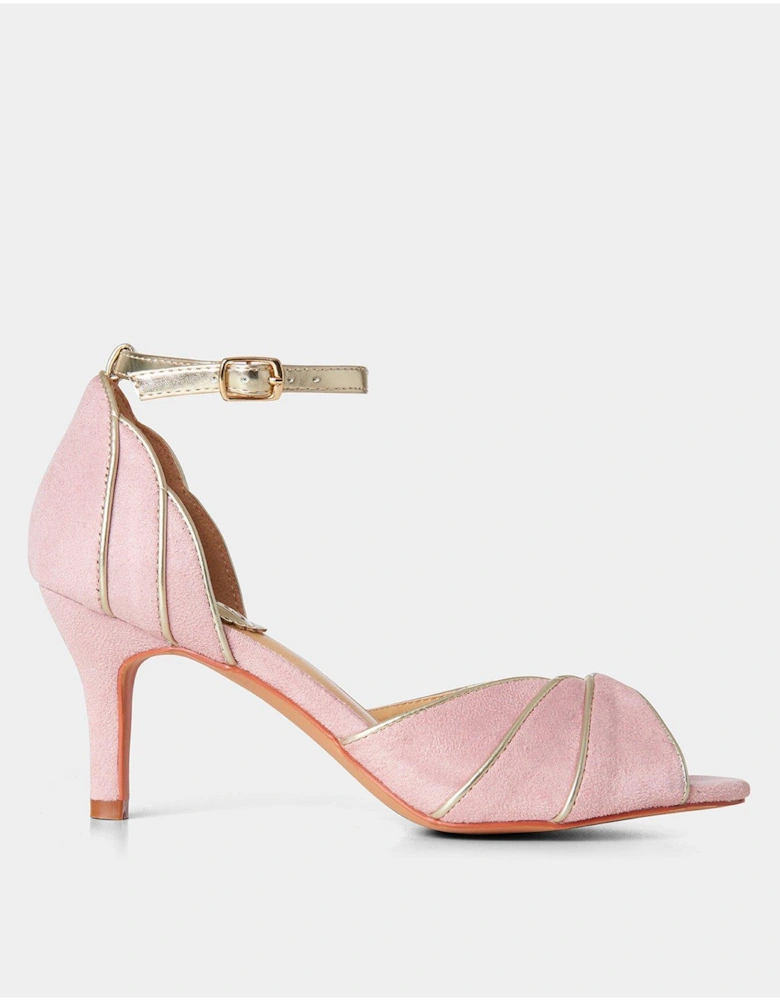 Art Deco Occasion Shoes - Pink