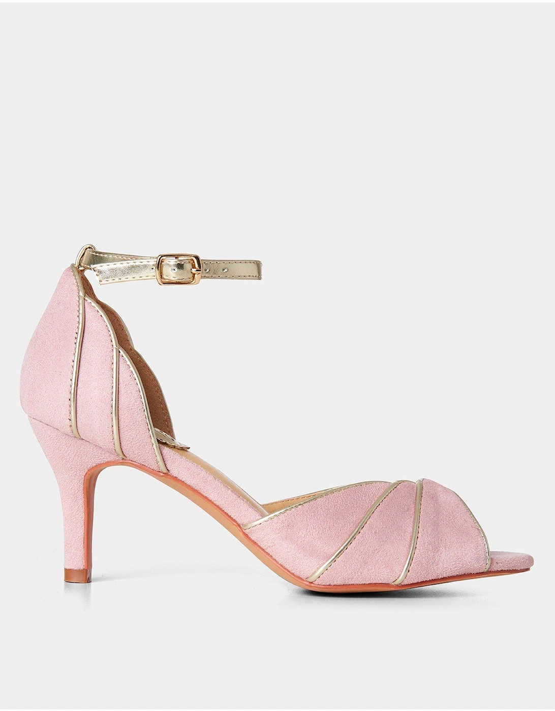 Art Deco Occasion Shoes - Pink, 7 of 6