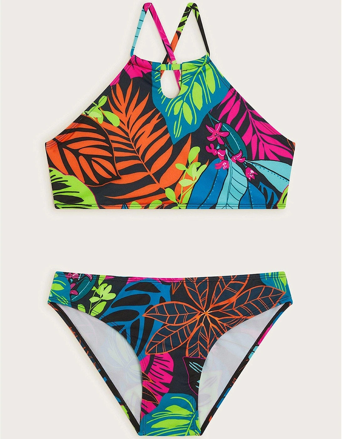 Girls Storm Palm Bikini - Multi, 2 of 1