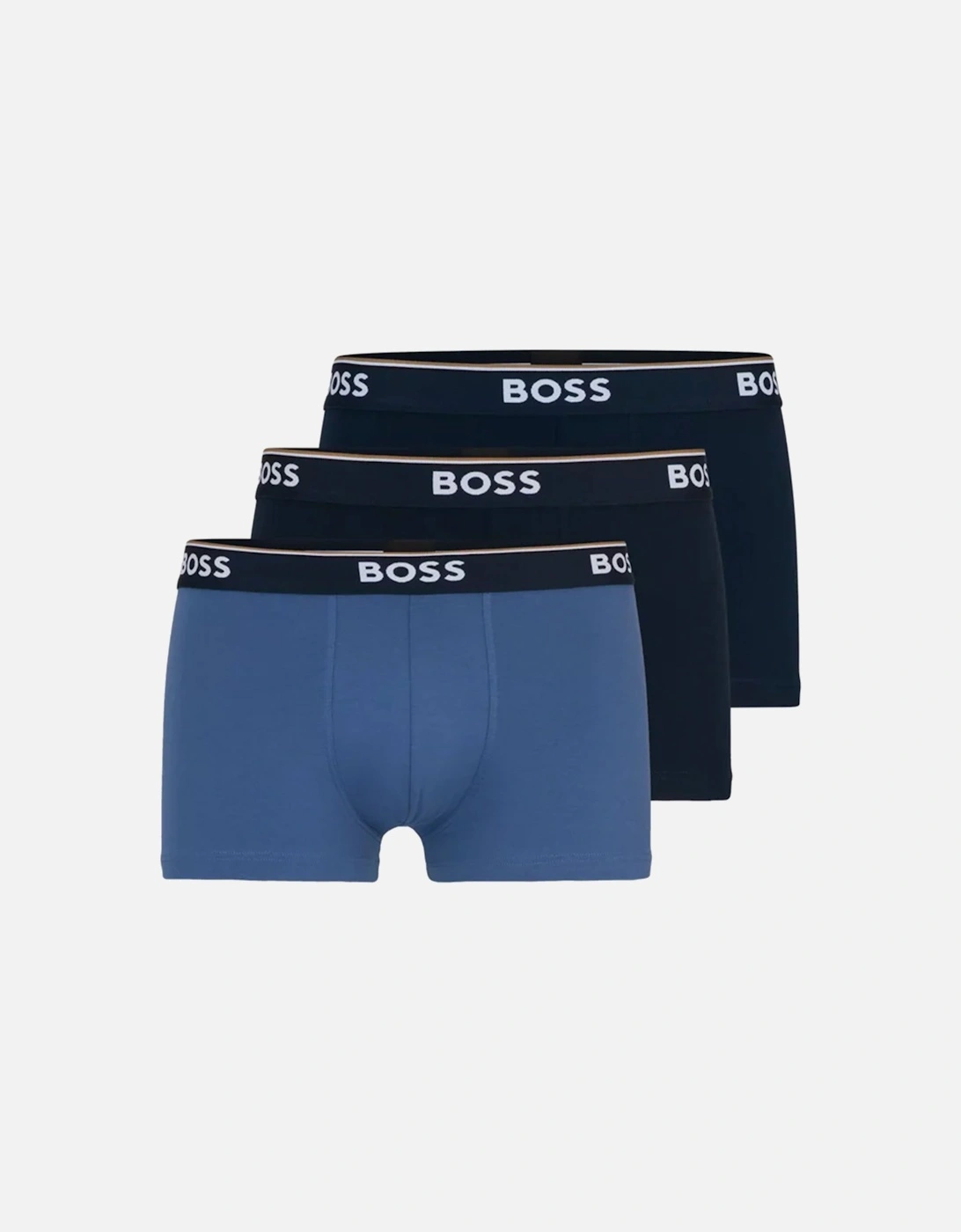 Boss Trunk 3 Pack Navy/Blue/Navy, 2 of 1