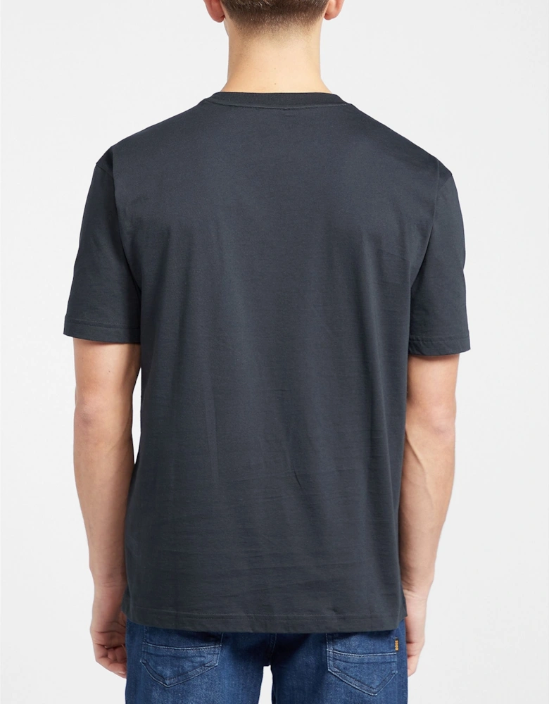 Mens Cotton-Jersey Tee1 Logo Print T-Shirt