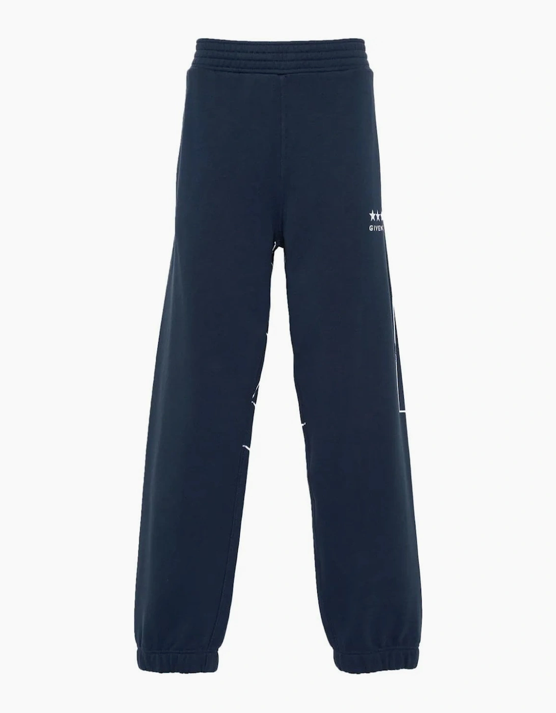 Givenchy Givenchy Men's Over Size Logo Cuffed Joggers Blue