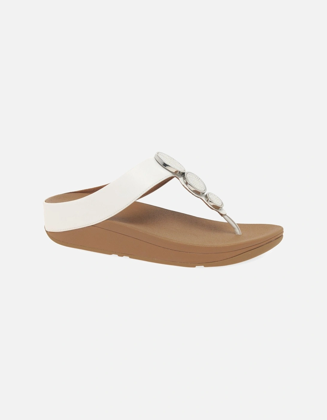 Halo Womens Toe Post Sandals, 7 of 6