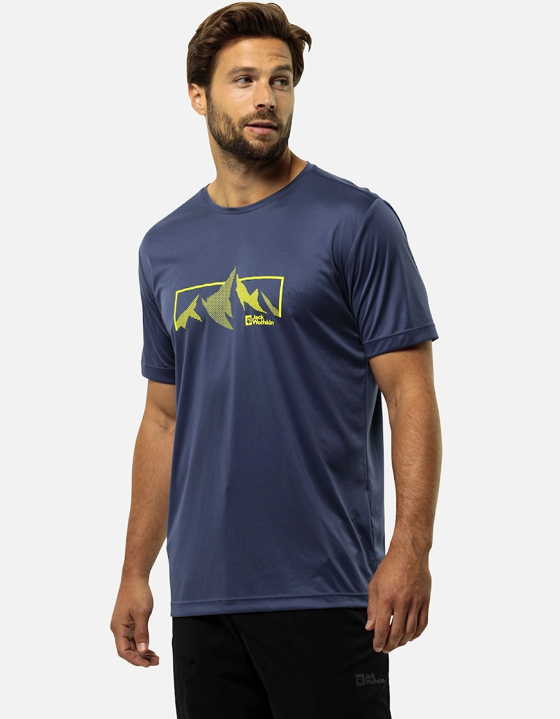 Mens Peak Graphic Short Sleeve T-Shirt, 14 of 13