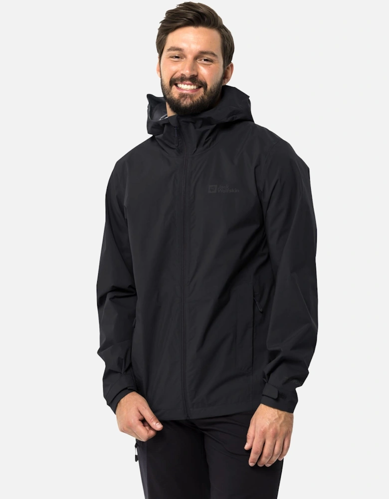 Mens Elsberg 2.5l Waterproof Walking Jacket - Black