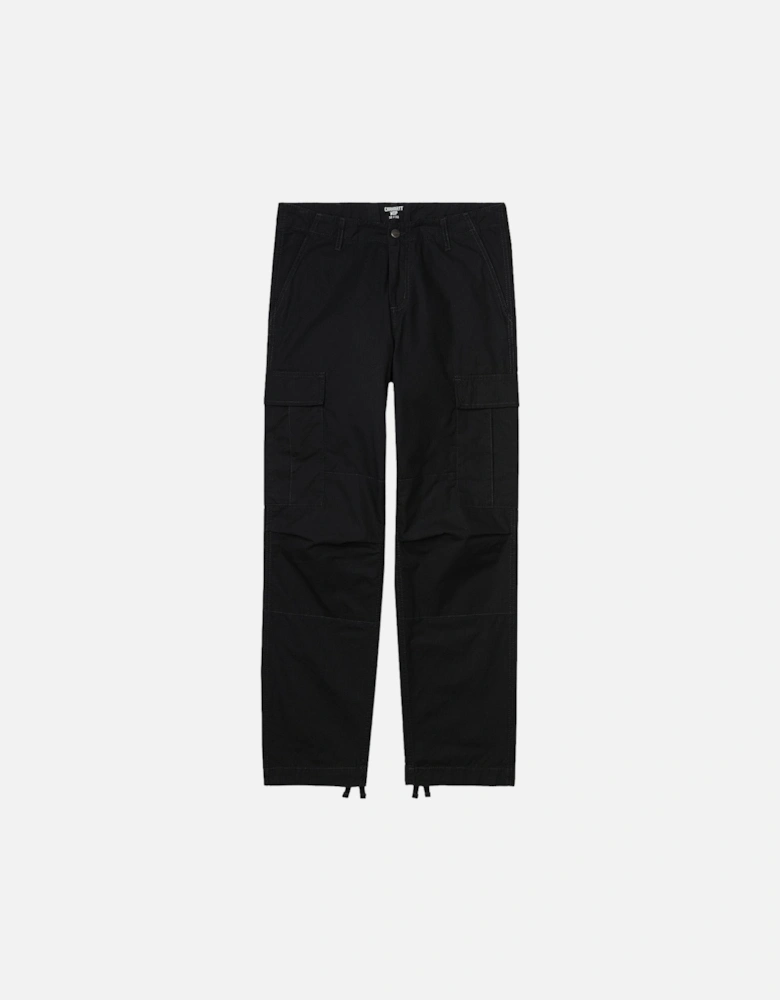 Regular Cargo Pant - Black Rinsed