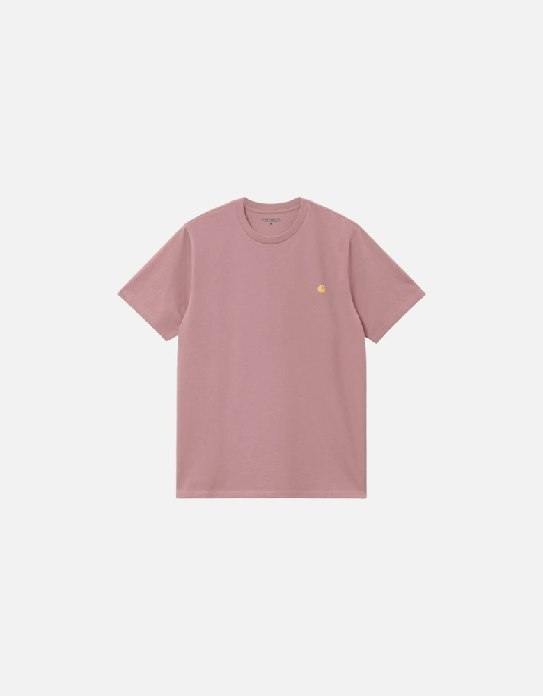 Chase T-Shirt - Glassy Pink/Gold