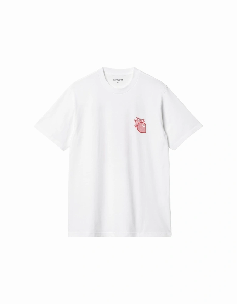 Little Hellraiser T-Shirt - White/Red