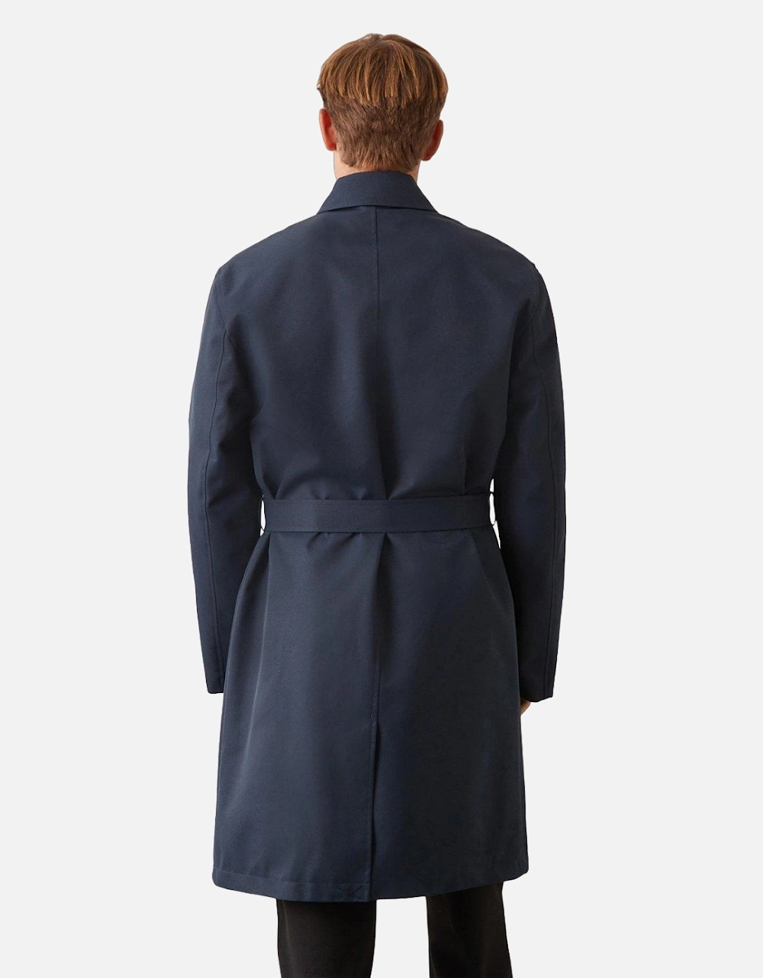 Mens Double-Breasted Trench Coat