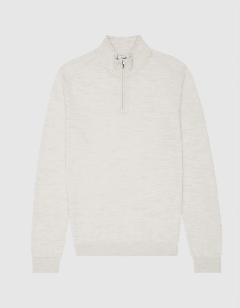 Zip Up Knitted Jumper