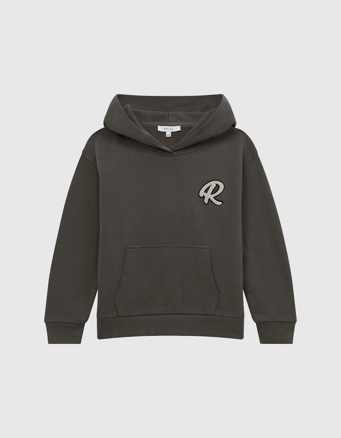 Relaxed Garment Dyed Logo Hoodie, 2 of 1
