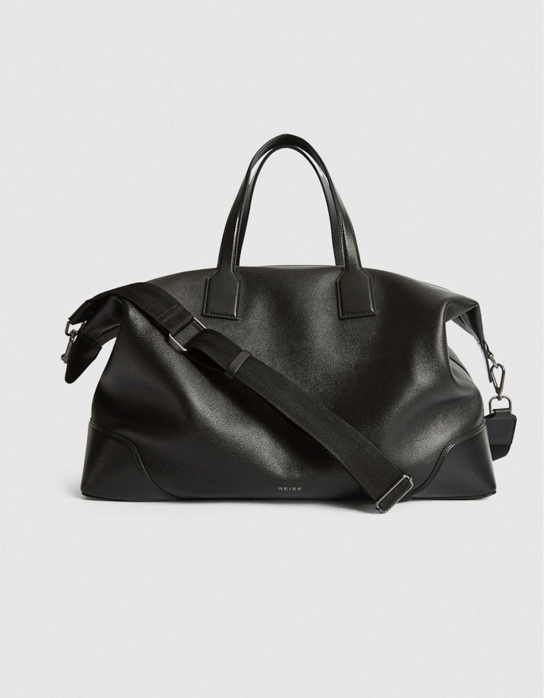 Leather Weekend Holdall