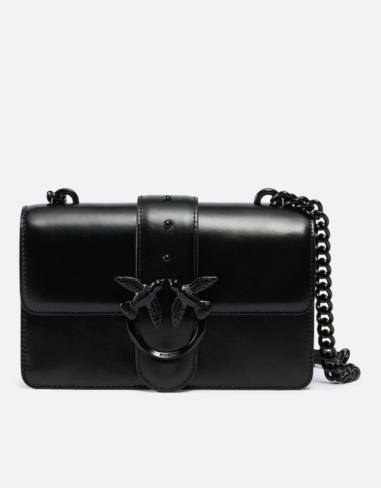 Love One Mini Iridescent Leather Crossbody Bag