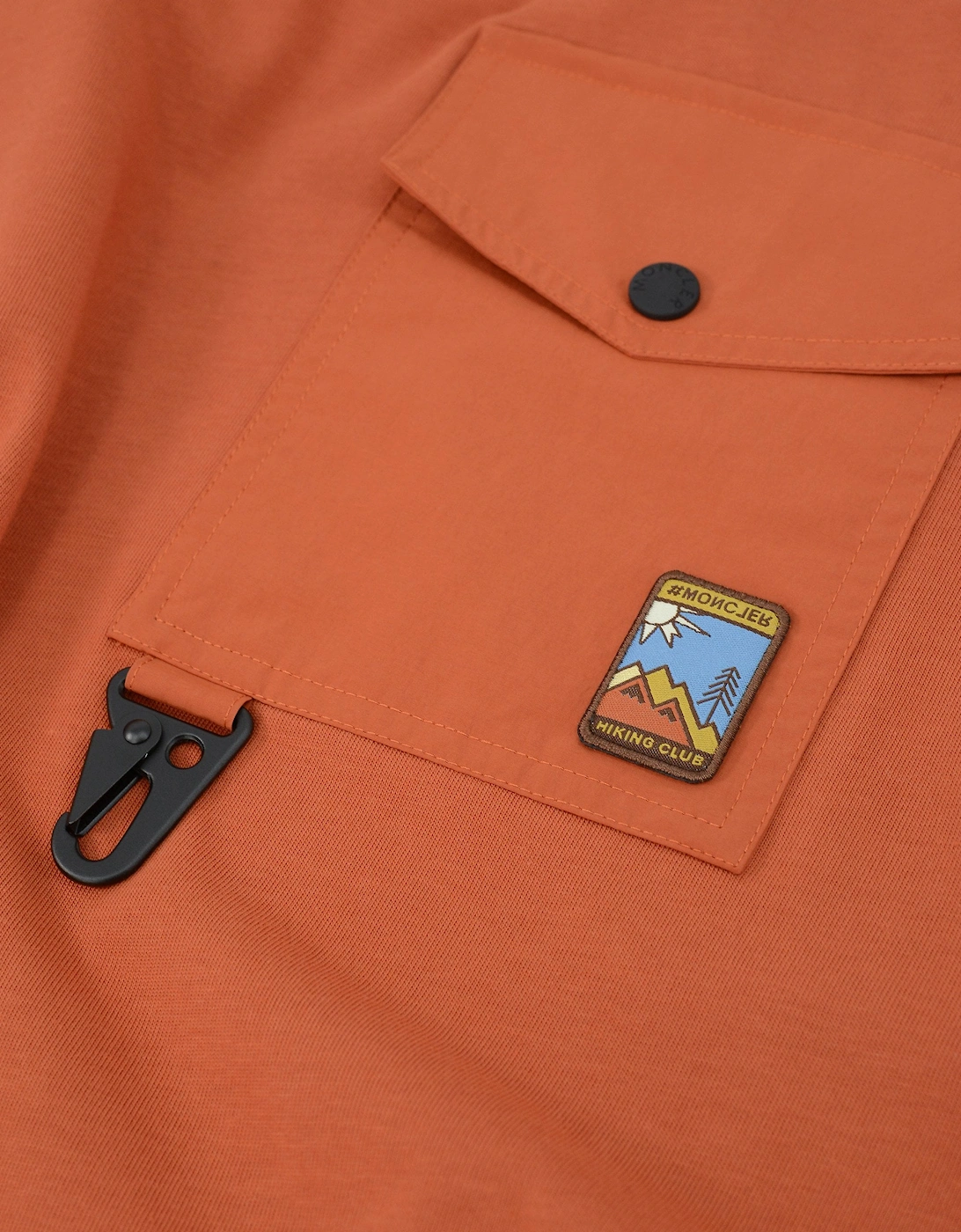 Pocket T Shirt Orange