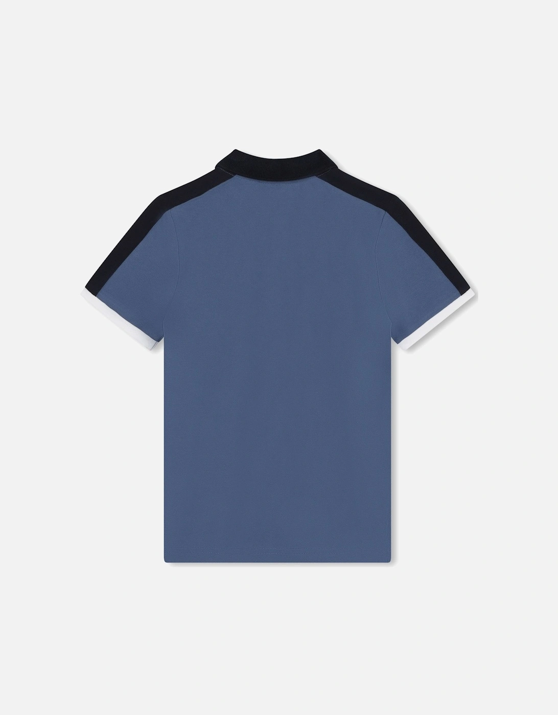 BOYS SLATE BLUE POLO J50766